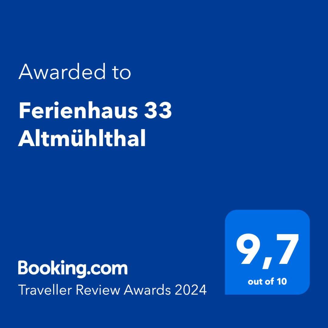 Ferienhaus 33 Altmuehlthal Kinding Exterior foto
